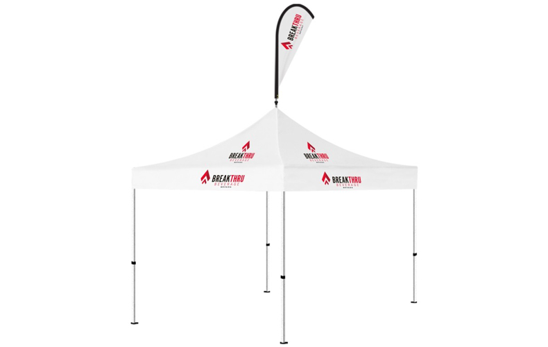1 Plex™ Custom Printed Tent (10’ x 10’ )